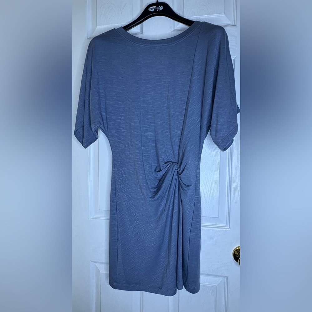 Anthropologie Slate Blue Top